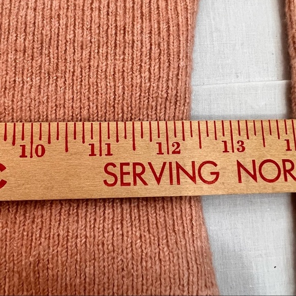 ASOS DESIGN Tall Scoop Neck Womens Sz O  US S Cardigan Pink Classic - Picture 3 of 9